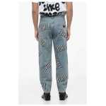 Gucci Slim Fit Fuori Printed Denims 17cm 2