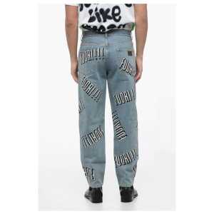 Gucci Slim Fit Fuori Printed Denims 17cm 2