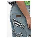 Gucci Slim Fit Fuori Printed Denims 17cm 3