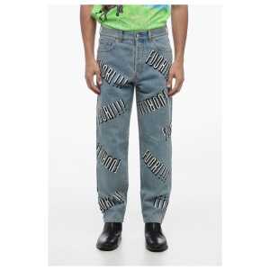 Gucci Slim Fit Fuori Printed Denims 17cm