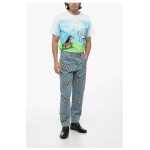 Gucci Slim Fit Fuori Printed Denims 17cm 5