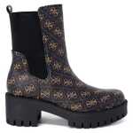 Guess Black Leather Ankle
