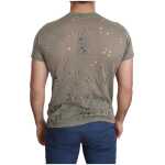Guess Chic Brown Cotton Stretch T Shirt 2