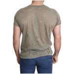 Guess Chic Brown Cotton Stretch Tee
