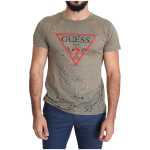 Guess Chic Brown Cotton Stretch Tee 4