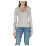 Guess Cream Viscose Long Sleeve