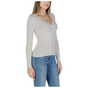 Guess Cream Viscose Long Sleeve 2