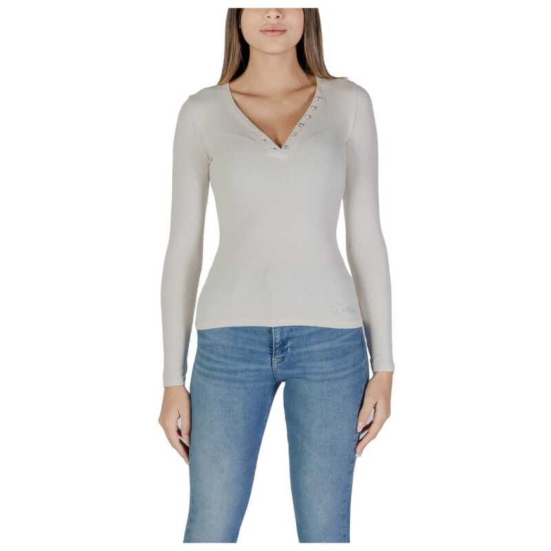 Guess Cream Viscose Long Sleeve, theFeinheit