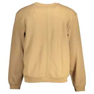 Guess Jeans Beige Cotton Unisex Sweatshirt