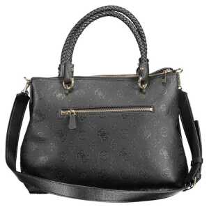 Guess Jeans Black Polyethylene Handbag 11