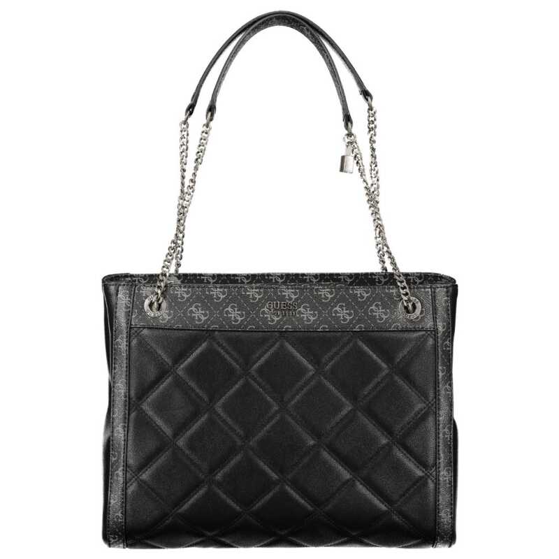 Guess Jeans Black Polyethylene Handbag, theFeinheit