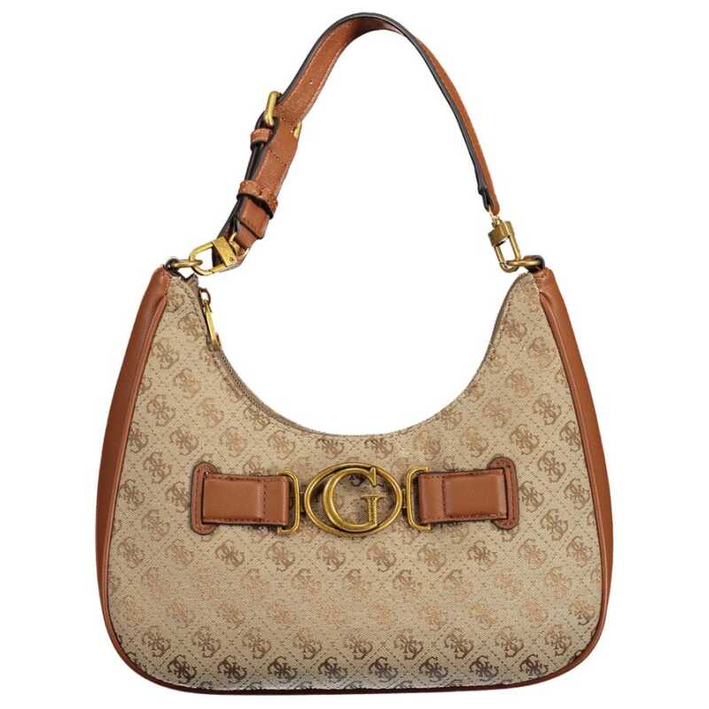 Guess Jeans Brown Polyethylene Handbag, theFeinheit