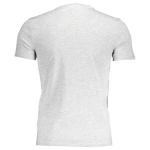 Guess Jeans Gray Cotton Men T Shirt