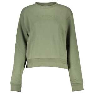 Guess Jeans Green Cotton Sweater