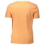 Guess Jeans Orange Cotton Men T Shirt