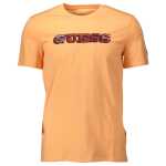 Guess Jeans Orange Cotton Men T Shirt 2