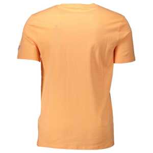 Guess Jeans Orange Cotton Men T Shirt