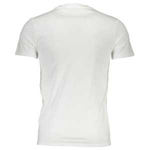Guess Jeans White Cotton Men T Shirt