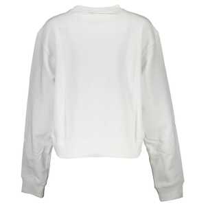 Guess Jeans White Cotton Sweater 2