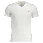 Guess Jeans White Cotton T Shirt