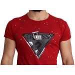 Guess Radiant Red Cotton Tee Perfect For Everyday Style 3