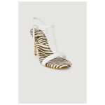 Guess White Leather High Heel 3