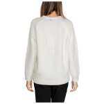 Guess White Polyester Sweater 2