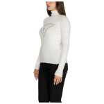 Guess White Viscose Turtleneck 3