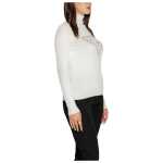 Guess White Viscose Turtleneck 4