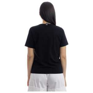 Herno Black Cotton Tops T Shirt 2