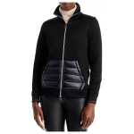 Herno Black Viscose Jackets Coat
