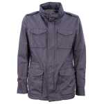 Herno Blue Cotton Jacket