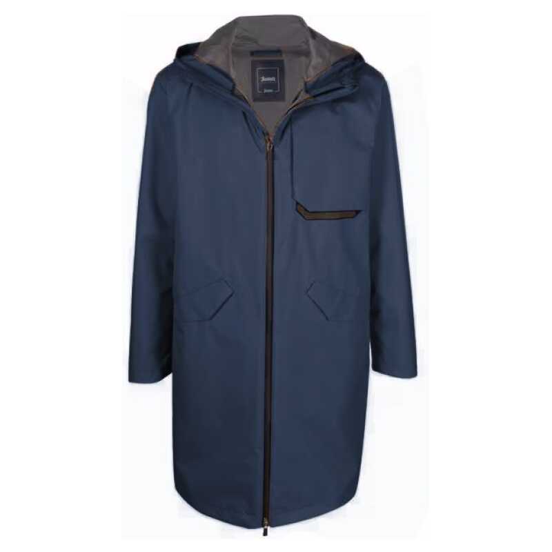 Herno Blue Nylon Jacket, theFeinheit