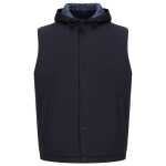 Herno Blue Nylon Vest
