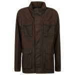 Herno Brown Linen Jacket