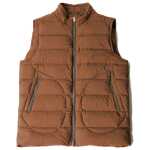 Herno Brown Nylon Vest