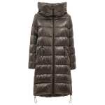 Herno Silver Viscose Jackets Coat 7