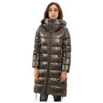 Herno Silver Viscose Jackets Coat 8