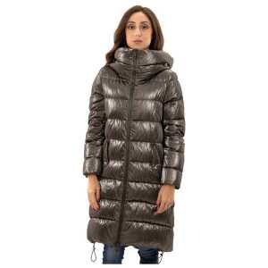 Herno Silver Viscose Jackets Coat 8