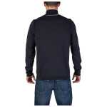 Hugo Boss Blue Cotton Cardigan 2