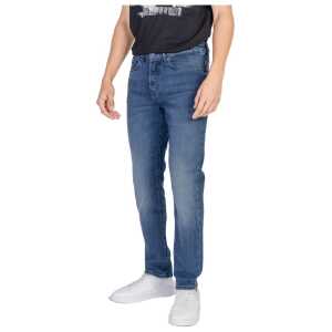 Hugo Boss Blue Cotton Relaxed Fit Jean 2