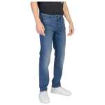 Hugo Boss Blue Cotton Relaxed Fit Jean 3