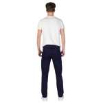 Hugo Boss Blue Cotton Skinny Pant 2