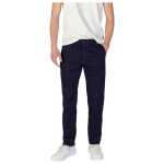 Hugo Boss Blue Cotton Skinny Pant 5