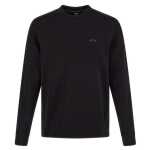 Hugo Boss Elegant Black Cotton Round Neck Sweatshirt 3