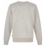 Hugo Boss Elegant Grey Round Neck Cotton Sweatshirt