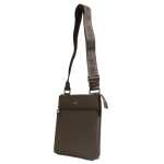 Hugo Boss Green Leather Messenger Bag 2