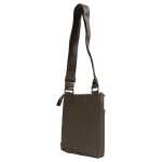 Hugo Boss Green Leather Messenger Bag 4