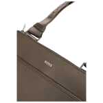 Hugo Boss Green Leather Messenger Bag 5