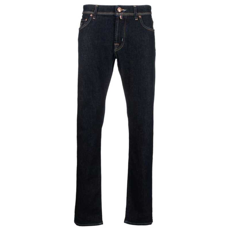 Jacob Cohen Blue Cotton Jeans &amp; Pant, theFeinheit